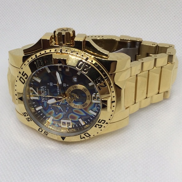 Invicta Reserve Excursion Gold Watch - Picture 6 of 6